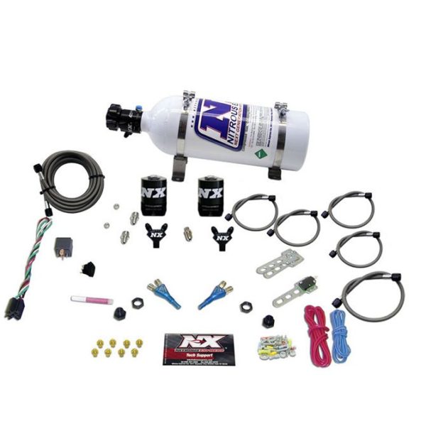 Nitrous FORD EFI DUAL NOZZLE (100-300HP) WITH 5LB BOTTLE