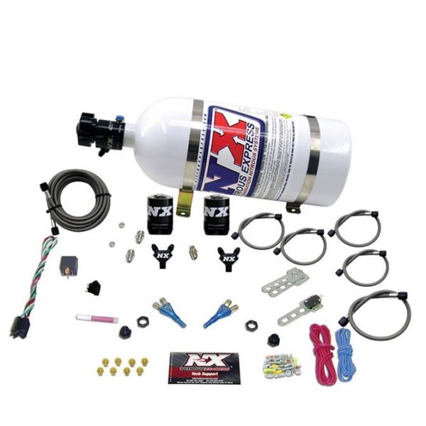 Nitrous FORD EFI DUAL NOZZLE (100-300HP) WITH 10LB BOTTLE