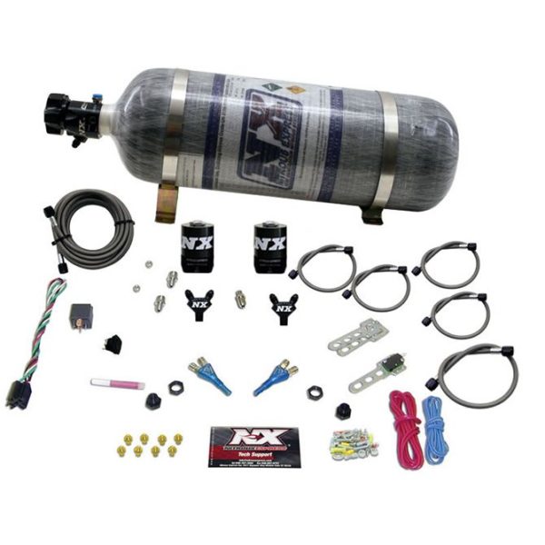 Nitrous FORD EFI DUAL NOZZLE (100-300HP) WITH COMPOSITE BOTTLE