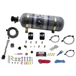 Nitrous GM EFI RACE (100-150-200-250HP) SINGLE NOZZLE WITH COMPOSITE BOTTLE