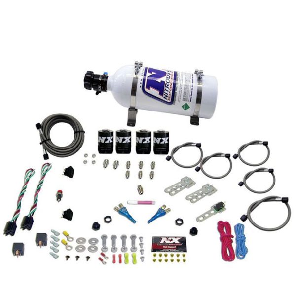 Nitrous FORD EFI DUAL STAGE (50-75-100-150HP X 2) WITH 5LB BOTTLE