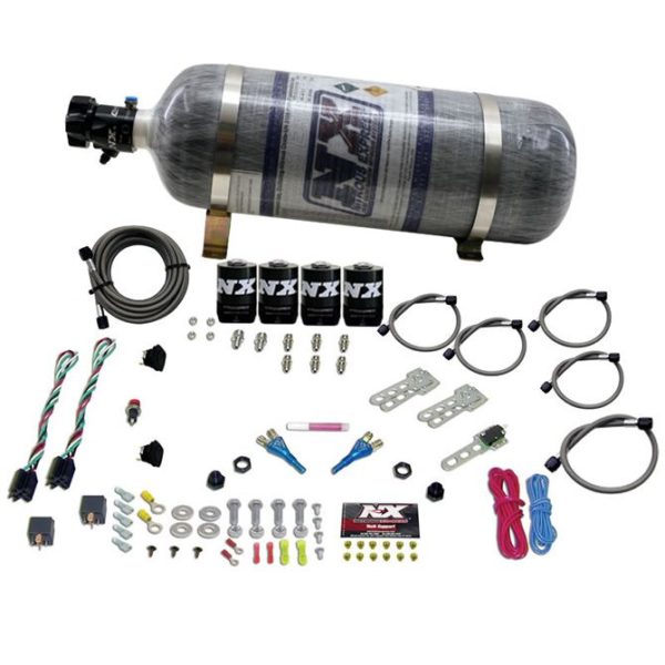 Nitrous GM EFI DUAL STAGE (50-150HP X 2) WITH COMPOSITE BOTTLE
