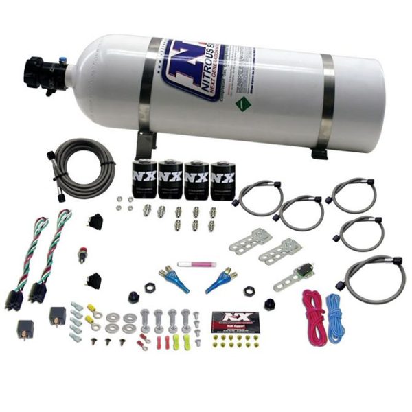 Nitrous GM EFI DUAL STAGE (50-150HP X 2) WITH 15LB BOTTLE