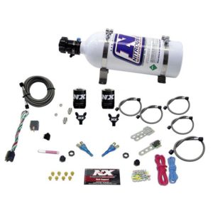 Nitrous DODGE EFI FULL RACE (100-150-200-300HP) DUAL NOZZLE WITH 5LB BOTTLE