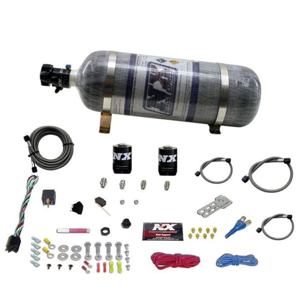 Nitrous DODGE EFI RACE (100-150-200-250HP) SINGLE NOZZLE WITH COMPOSITE BOTTLE