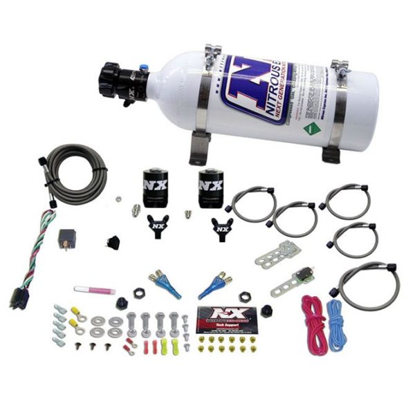 Nitrous DODGE VIPER EFI DUAL NOZZLE (100-300HP) WITH 5LB BOTTLE