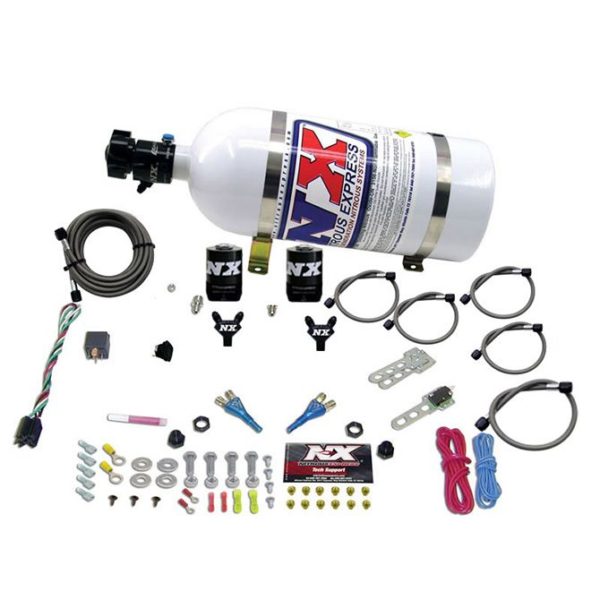 Nitrous DODGE VIPER EFI DUAL NOZZLE (100-300HP) WITH 10LB BOTTLE