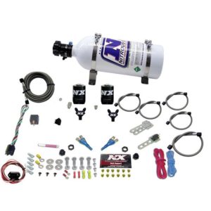 Nitrous NISSAN / INFINITY DUAL NOZZLE (35-150HP) W/ 5LB BOTTLE BOTTLE