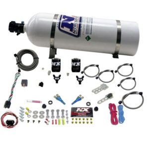 Nitrous NISSAN / INFINITY DUAL NOZZLE (35-150HP) W/ 15LB BOTTLE