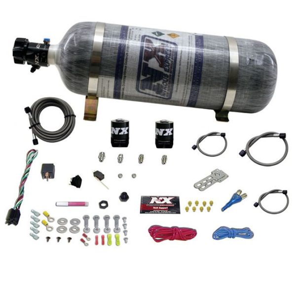 Nitrous ALL DODGE EFI SINGLE NOZZLE SYSTEM WITH COMPOSITE BOTTLE