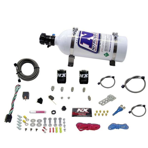 Nitrous ALL FORD EFI SINGLE NOZZLE SYSTEM (35 -50-75-100-150HP) WITH 5LB BOTTLE
