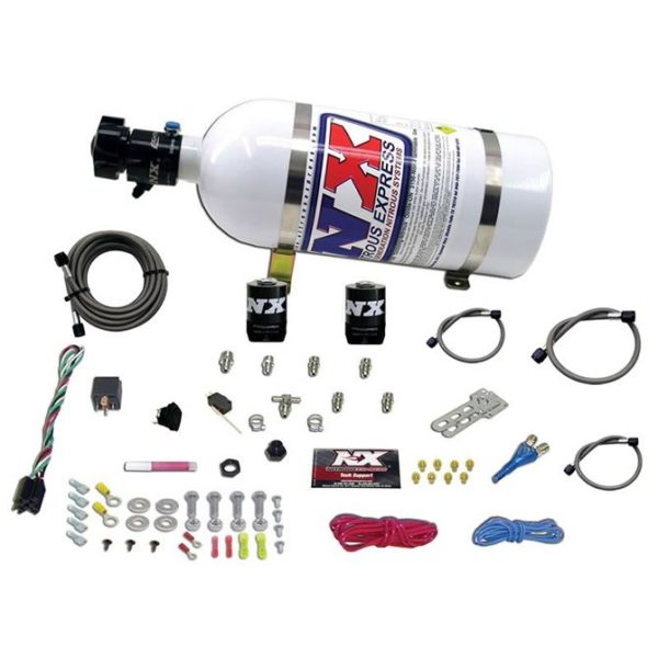 Nitrous ALL SPORT COMPACT EFI SINGLE NOZZLE SYSTEM (35-50-75 HP) WITH 10LB BOTTLE