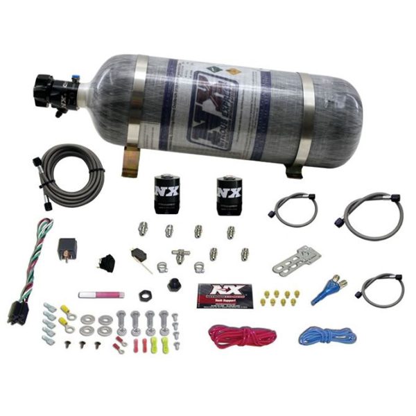 Nitrous ALL SPORT COMPACT EFI SINGLE NOZZLE SYSTEM WITH COMPOSITE BOTTLE