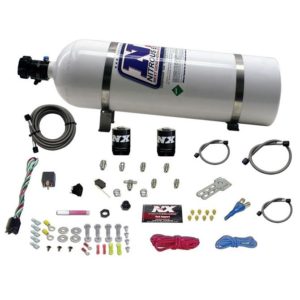 Nitrous ALL SPORT COMPACT EFI SINGLE NOZZLE SYSTEM (35-50-75 HP) WITH 15LB BOTTLE