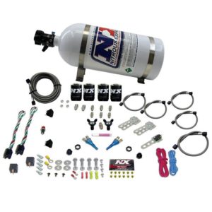 Nitrous SPORT COMPACT EFI DUAL STAGE (35-75) X 2 WITH 10LB BOTTLE