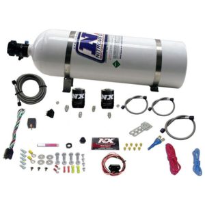 Nitrous 5TH GEN CAMARO SINGLE NOZZLE SYSTEM (35-150HP) W/ 15LB BOTTLE