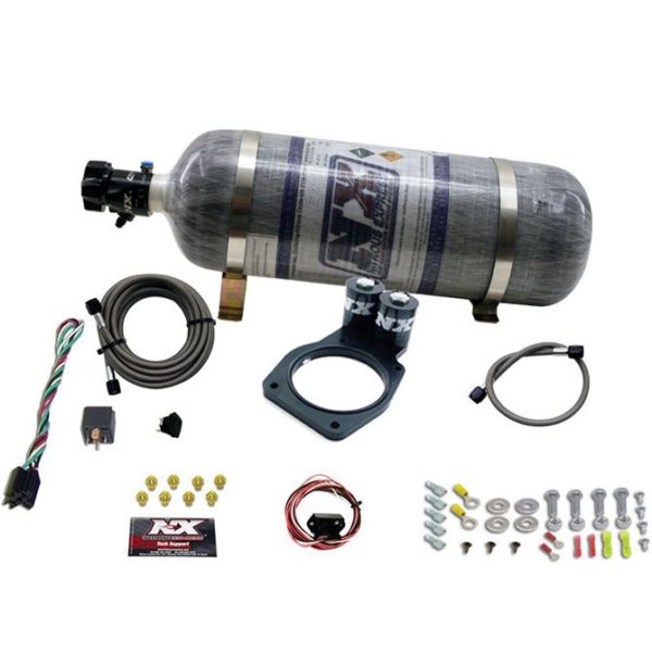 Nitrous 5TH GEN CAMARO PLATE SYSTEM (50-150HP) 200HP-225HP JETTING AVAILABLE 12LB BOTTLE