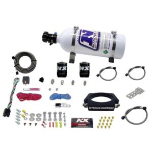 Nitrous LS 102mm PLATE SYSTEM (50-400HP) W/ 5LB BOTTLE