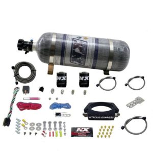 Nitrous LS 90mm PLATE SYSTEM (50-400HP) W/ 12LB COMPOSITE BOTTLE