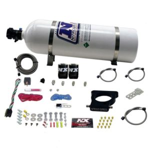 Nitrous LS 78MM 3-BOLT PLATE SYSTEM (50-350HP) W/ 15LB BOTTLE