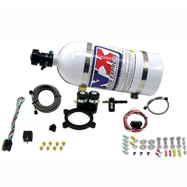 Nitrous 2014-NEWER GM 5.3L TRUCK NITROUS PLATE SYSTEM (50-250HP) W/ 10LB BOTTLE