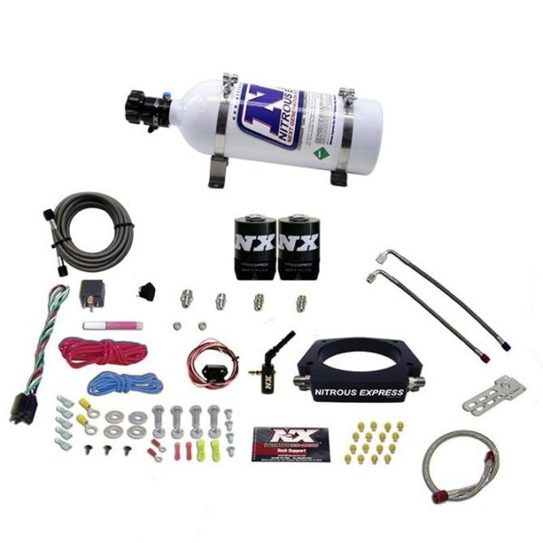 Nitrous 2014-NEWER GM 6.2L TRUCK NITROUS PLATE SYSTEM (35-300HP) W/ 5LB BOTTLE