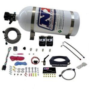 Nitrous 2014-NEWER GM 6.2L TRUCK NITROUS PLATE SYSTEM (35-300HP) W/ 10LB BOTTLE