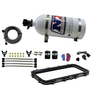 Nitrous Holley High Ram Plenum Plate System w/ 5lb Bottle