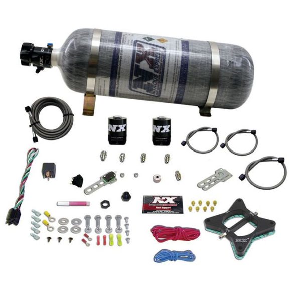 Nitrous 4.6L 2 VALVE PLATE SYSTEM WITH COMPOSITE BOTTLE