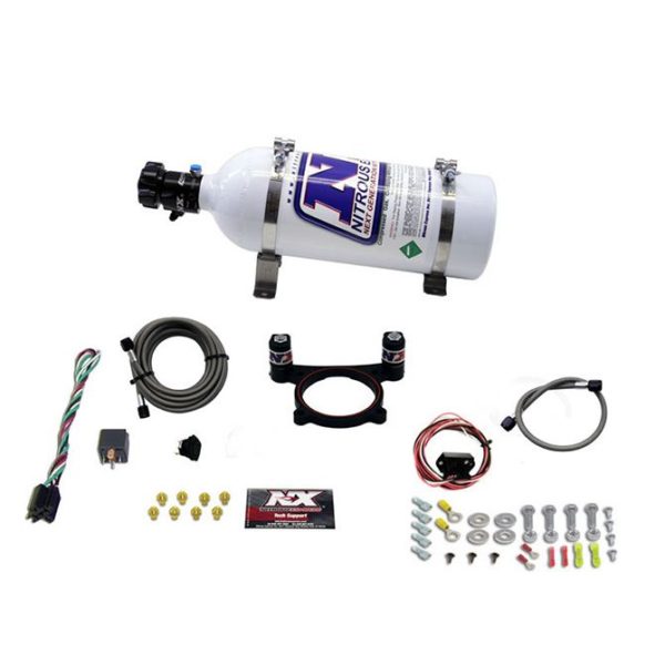 Nitrous 5.0L 4 VALVE COYOTE PLATE SYSTEM (50-200HP) WITH 5LB BOTTLE