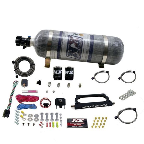Nitrous GT500 NITROUS PLATE SYSTEM (50-250HP) WITH COMPOSITE BOTTLE
