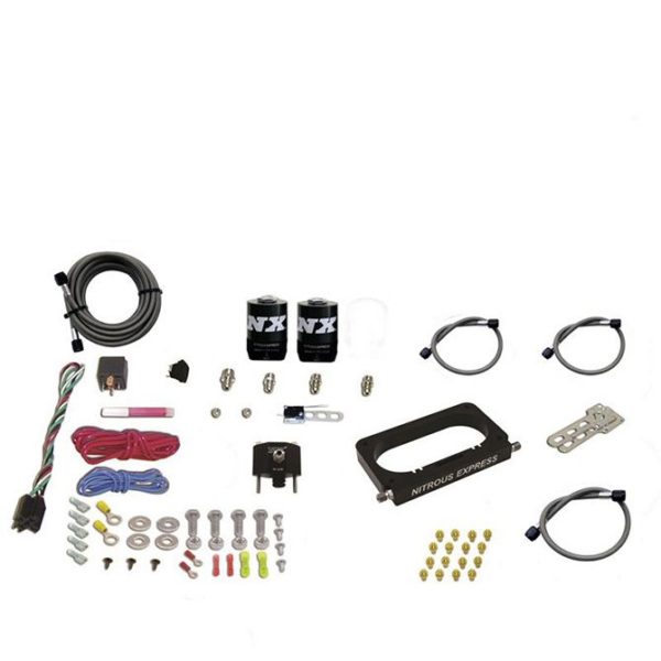 Nitrous FORD 4 VALVE NITROUS PLATE SYSTEM (50-300HP) WITHOUT BOTTLE