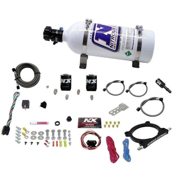 Nitrous 5.0 COYOTE HIGH OUTPUT PLATE SYSTEM (50-250HP) W/5LB BOTTLE