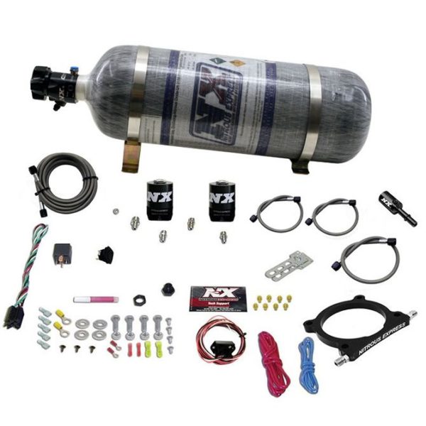 Nitrous 5.0 COYOTE HIGH OUTPUT PLATE SYSTEM (50-250HP) W/ 12LB BOTTLE
