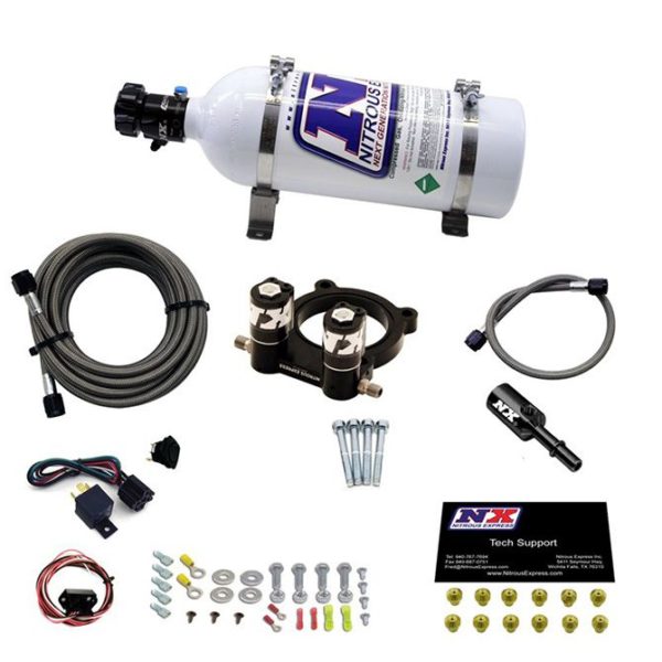 Nitrous FORD 4 CYL NITROUS PLATE SYSTEM-2.3L ECOBOOST W/ 5LB BOTTLE