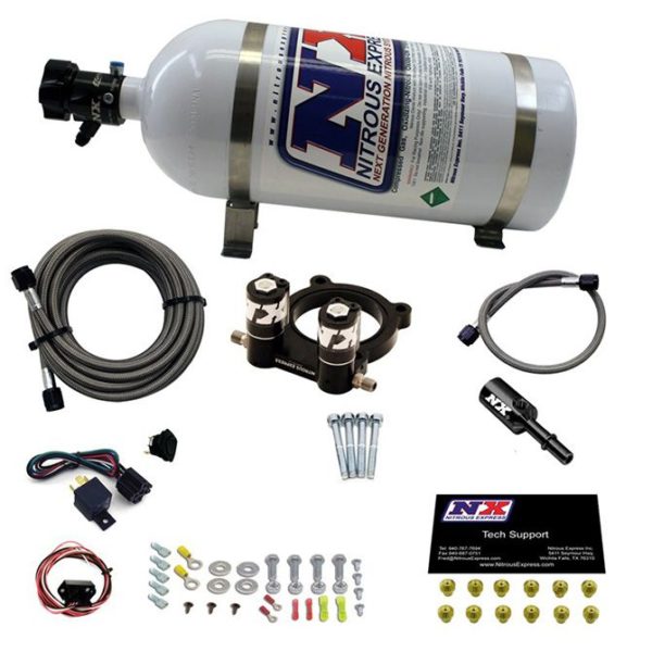 Nitrous FORD 4 CYL NITROUS PLATE SYSTEM-2.3L ECOBOOST W/ 10LB BOTTLE