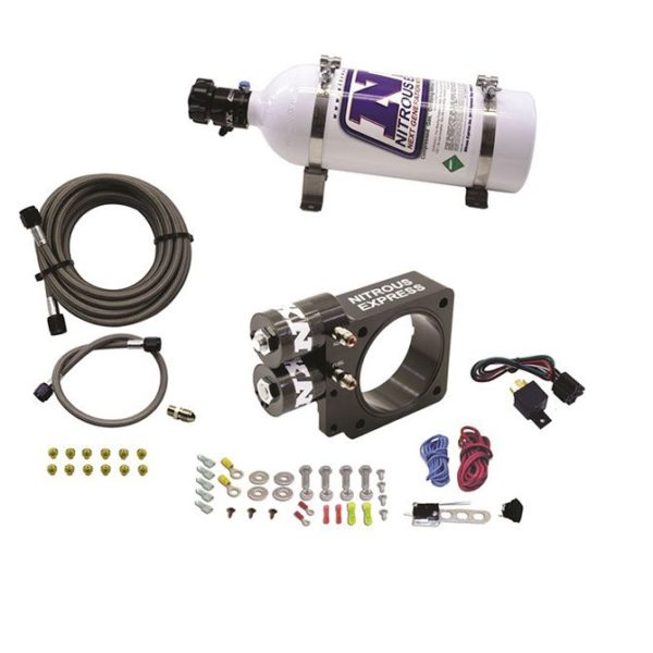 Nitrous 5.0L Ford Pushrod Style Engine Nitrous Plate System 5lb Bottle