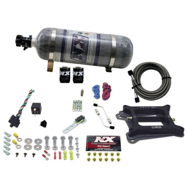 Nitrous 4150 4-BBL/ALCOHOL (50-100-150-200-250-300HP) WITH COMPOSITE BOTTLE