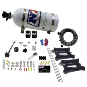 Nitrous DUAL/4150/GASOLINE (50-100-150-200-250-300HP) WITH 10LB BOTTLE