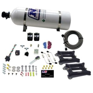 Nitrous DUAL/4150/GASOLINE (50-100-150-200-250-300HP) WITH 15LB BOTTLE