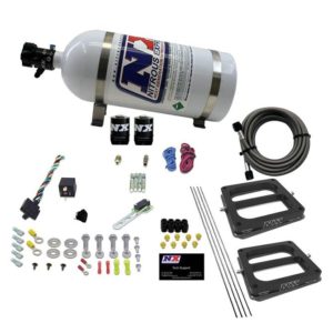 Nitrous DUAL/Dominator/GASOLINE (50-100-150-200-250-300HP) WITH 10LB BOTTLE