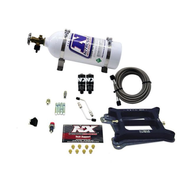 Nitrous 4150 HITMAN 4-BBL (100-150-200HP) WITH 5LB BOTTLE