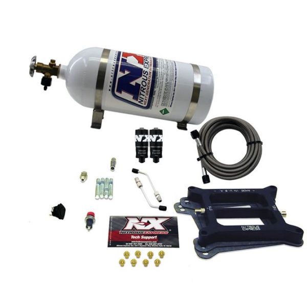 Nitrous 4150 HITMAN 4-BBL (100-150-200HP) WITH 10LB BOTTLE