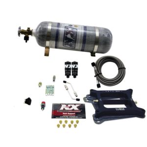 Nitrous 4150 HITMAN 4-BBL (100-150-200HP) WITH COMPOSITE BOTTLE