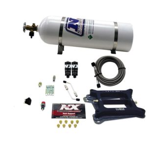 Nitrous 4150 HITMAN 4-BBL (100-150-200HP) WITH 15LB BOTTLE