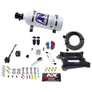 Nitrous 4150 HITMAN PLUS 4-BBL (50-100-150-200HP) WITH 5LB BOTTLE