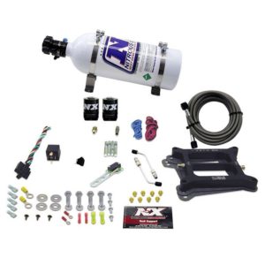 Nitrous 4150 4-BBL/ALCOHOL (100-200-300-400-500HP) WITH 5LB BOTTLE