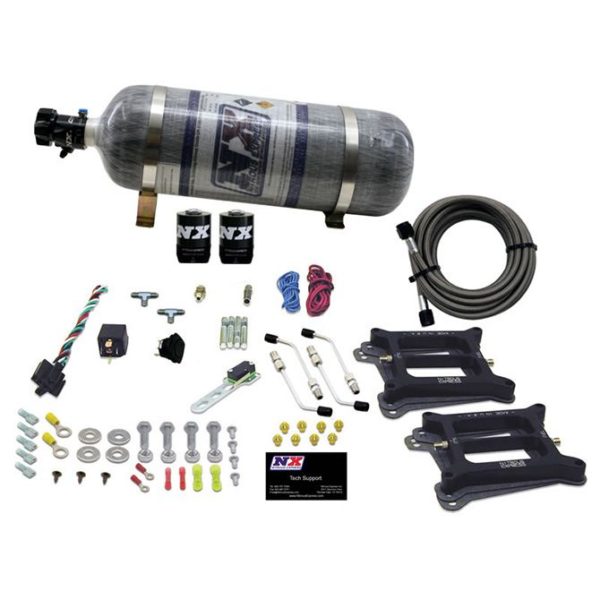 Nitrous DUAL 4150/ALCOHOL (100-200-300-400-500HP) WITH COMPOSITE BOTTLE