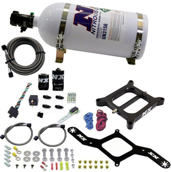 Nitrous 4150 RNC Conventional Plate System w/ .375" Solenoid w/ 10lb Bottle