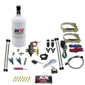 Nitrous TWO CYLINDER "PIRANHA" SYSTEM, 2.5 LB